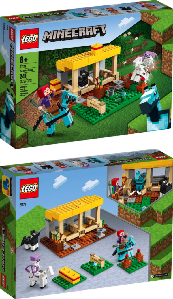 lego乐高我的世界系列21171马厩