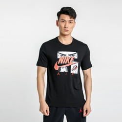 NIKE 耐克 透气纯棉 男款舒适时尚印图短袖T恤