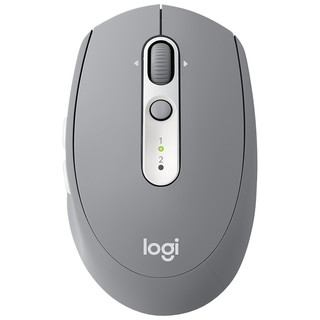 Logitech 罗技 M585 2.4G蓝牙 优联 双模无线鼠标 1000DPI 砂岩灰