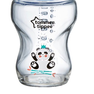 tommee tippee 汤美星 玻璃奶瓶 250ml 蓝色 0月+