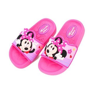 Disney 迪士尼 088-2 儿童拖鞋 桃红米妮 29码