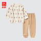  UNIQLO 优衣库 婴儿/幼儿 (UT) Winnie the Pooh压线睡衣(长袖) 439946　