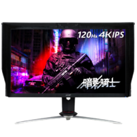 acer 宏碁 暗影骑士系列 XV273K P 27英寸 IPS G-sync 显示器（3840×2160、120Hz、90%DCI-P3、HDR400）