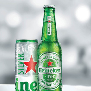 Heineken 喜力 星银 啤酒 330ml*3听