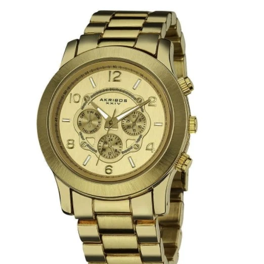 Akribos XXIV 女士石英表 AK583YG