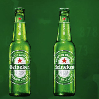 Heineken 喜力 经典啤酒 250ml*24瓶
