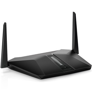 NETGEAR 美国网件 RAX40v2二代 双频3000M 家用千兆无线路由器 Wi-Fi 6 单个装 黑色