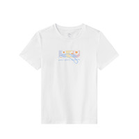 ANTA 安踏 生活系列 女子运动T恤 962128155-1 纯洁白 XS