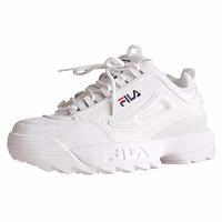 FILA 斐乐 Disruptor 2 男子休闲运动鞋  FW01655-111 白色 40