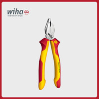 wiha威汉电工绝缘专业钢丝钳优质C70高碳钢