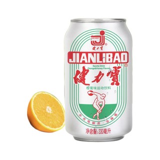 JIANLIBAO 健力宝 运动饮料 橙蜜味 330ml*6听 国潮经典罐
