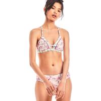 Hurley Hawaiian Hibiscus LSF联名款 女子冲浪比基尼泳衣 印花拼接