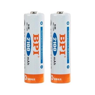 BPI 倍特力 AA2100lsd 5号镍氢电池 1.2V 2100mAh 12粒装