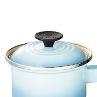 LE CREUSET 酷彩 汤锅(14cm、1.45L、珐琅钢、水晶蓝)