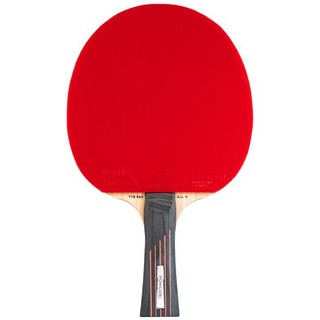 DECATHLON 迪卡侬 TTR900SPIN 乒乓球拍 8373086 红色 横拍 单拍