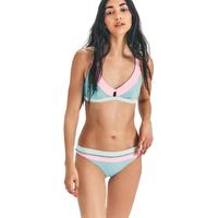 Hurley Max Colorblock Tall Triangle Top LSF联名款 女子冲浪比基尼泳衣 粉色/浅蓝