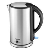 PLUS会员：PHILIPS 飞利浦 HD9316/03 保温电水壶 1.7L 金属银色