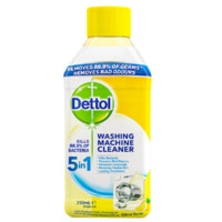 Dettol 滴露 洗衣机清洗剂机槽柠檬滚筒洗衣机清洁剂强力除垢除菌250ml*6瓶