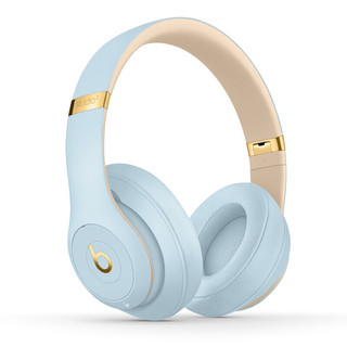 Beats Studio 3 Wireless 耳罩式头戴式主动降噪蓝牙耳机 水晶蓝