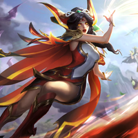 LEAGUE OF LEGENDS 英雄联盟 英雄皮肤 神凰行者 烈羽焰凰 霞