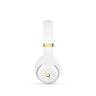 Beats Studio 3 Wireless 耳罩式头戴式主动降噪蓝牙耳机 白色