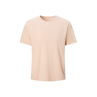 YANXUAN 网易严选 男女款圆领短袖T恤 3998530 粉色 XL