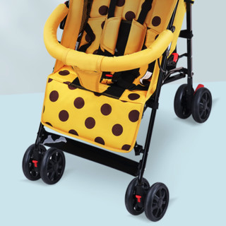 HOPE 呵宝 HP-306 婴儿推车+盖毯 plus款 斑比黄