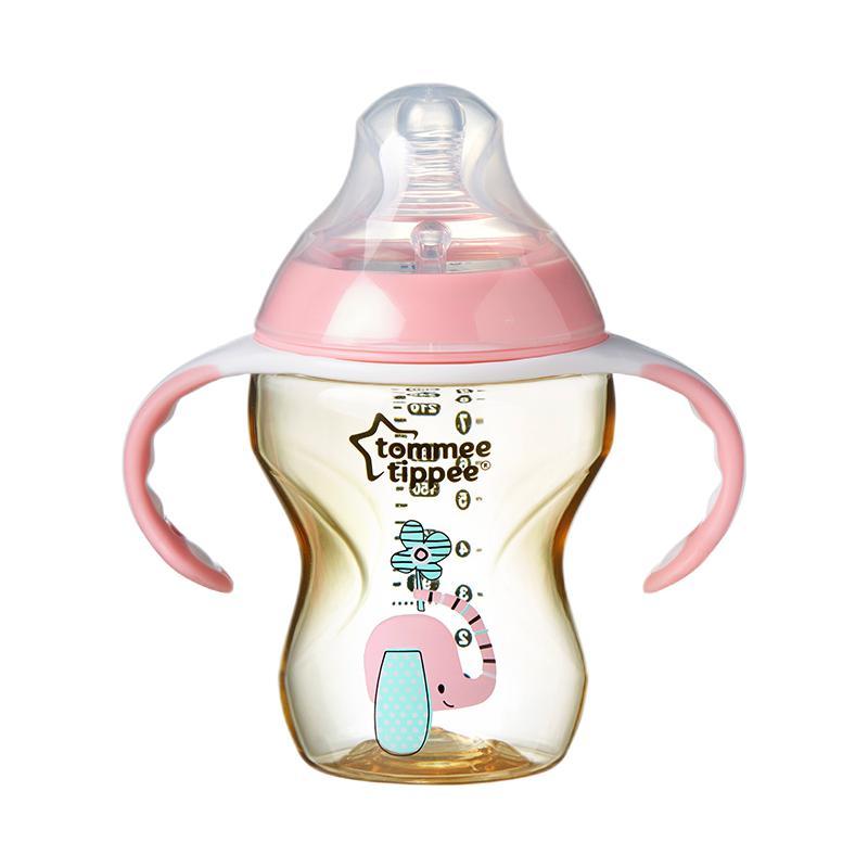 tommee tippee 汤美星 PPSU奶瓶 带手柄款