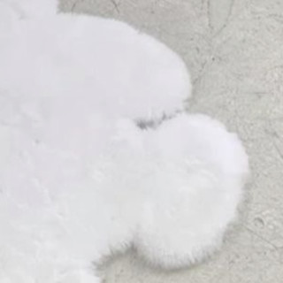 Fansaiou 梵赛欧 可爱小熊地毯 本白色 70*105cm