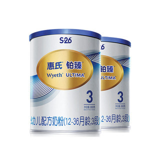 Wyeth 惠氏 铂臻系列 幼儿奶粉 国行版 3段 800g*2罐