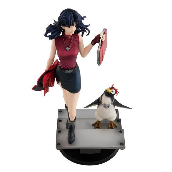 MegaHouse GALS系列 EVA剧场版 葛城美里&片片 1/7手办