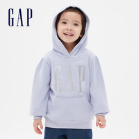 Gap 盖璞 女童碳素软磨运动卫衣