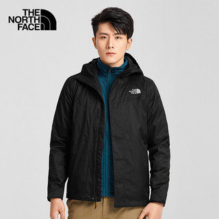 THE NORTH FACE 北面 4U7M 冲锋衣 男士三合一 棉内胆