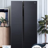 Midea 美的 BCD-630WKPZM(E) 对开门冰箱 630L