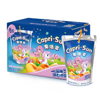 Capri-Sun 果倍爽 桃苹果复合果汁饮料 200ml*6袋