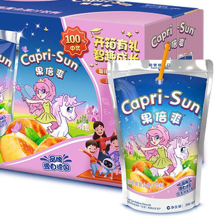 Capri-Sun 果倍爽 桃苹果复合果汁饮料 200ml*6袋