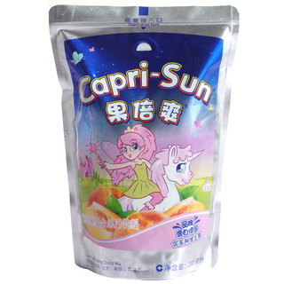 Capri-Sun 果倍爽 桃苹果复合果汁饮料 200ml*6袋