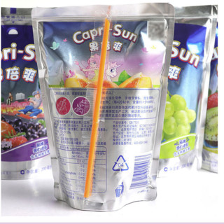 Capri-Sun 果倍爽 桃苹果复合果汁饮料 200ml*6袋