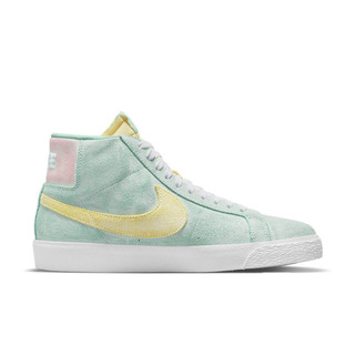 NIKE 耐克 Sb Zoom Blazer Mid Prm 中性运动板鞋 DA1839-300 浅绿/淡黄 41