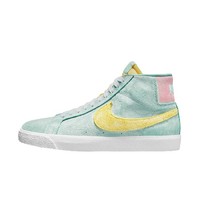 NIKE 耐克 Sb Zoom Blazer Mid Prm 中性运动板鞋 DA1839-300 浅绿/淡黄 38.5