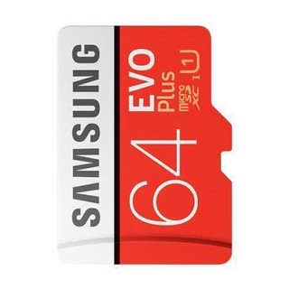 SAMSUNG 三星 EVO Plus系列 MB-MC64HA/CN Micro-SD存储卡 64GB（UHS-I、U1）
