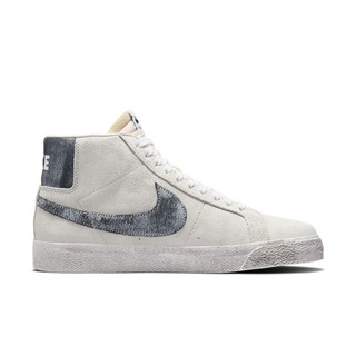 NIKE 耐克 Sb Zoom Blazer Mid Prm 中性运动板鞋 DA1839-002 灰蓝色 38