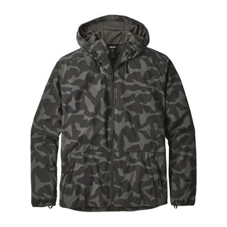 patagonia 巴塔哥尼亚 Stretch Terre 男子防晒冲浪夹克 86186 墨绿/灰色 XL