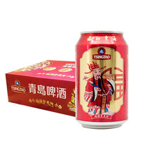 TSINGTAO 青岛啤酒 福禄寿 330ml*24听
