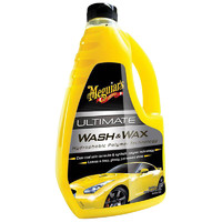 Meguiar's 美光 蜡水洗车液去污上光棕榈水蜡浓缩3M泡沫清洁剂汽车用品G17748