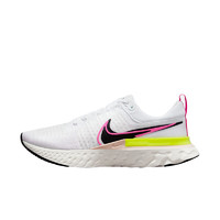 NIKE 耐克 React Infinity Run Fk 2 男子跑鞋 DJ5395-100 白色/黑色/粉色 43