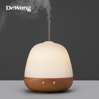 DrWong 黄药师 「森」香薰机 8小时喷雾 实木底座 陶瓷外壳 超声波加湿|Dr.Wong