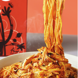 画面 火鸡面组合装 2口味 180g+125g*4袋(魔鬼鸡丝180g+爽辣125g*4袋)