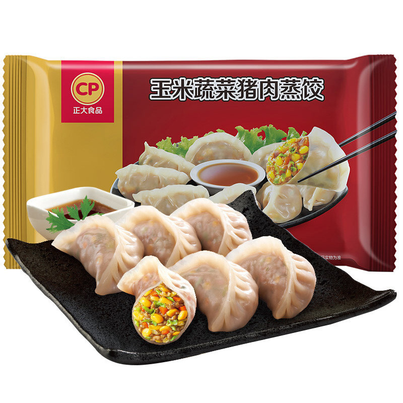 CP 正大食品 玉米蔬菜猪肉蒸饺 690g 30只