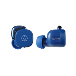 audio-technica 铁三角 SQ1TW 入耳式真无线蓝牙耳机 蓝色